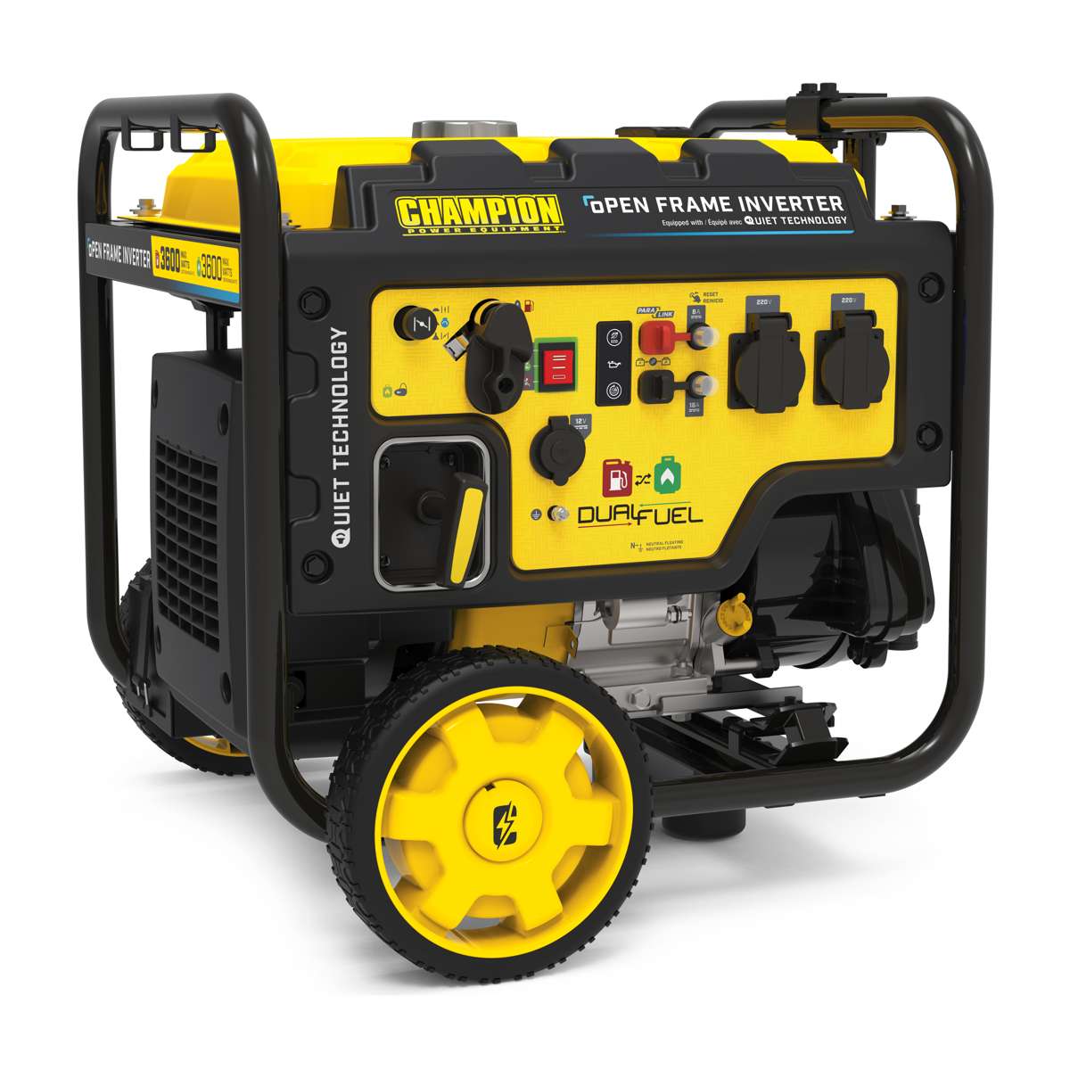Champion 3600 Watt LPG Dual Fuel Inverter
