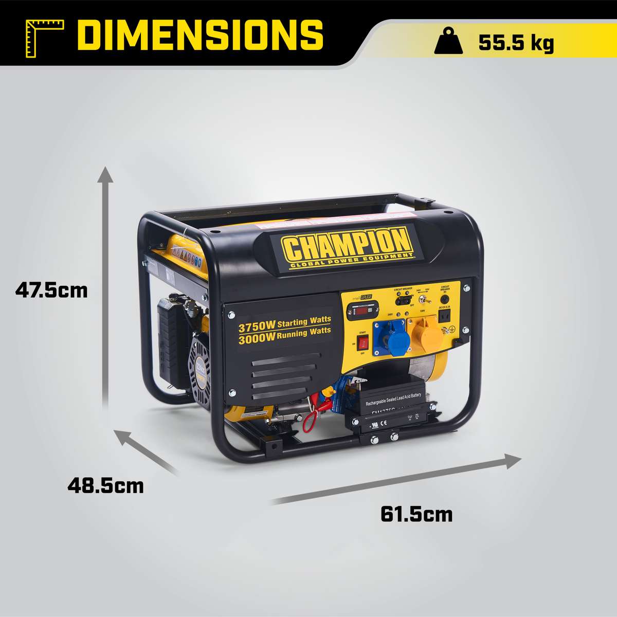 Champion 3500 Watt Petrol Generator