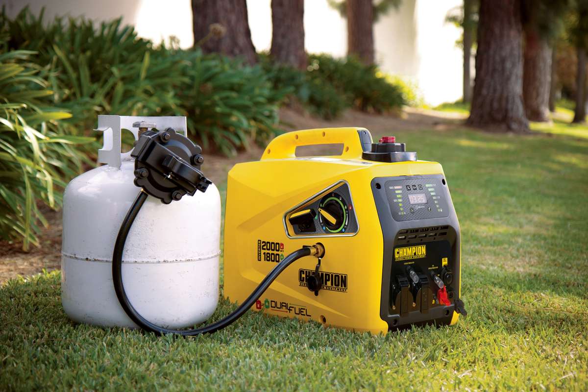 Champion 2000 Watt LPG Dual Fuel Inverter Generator