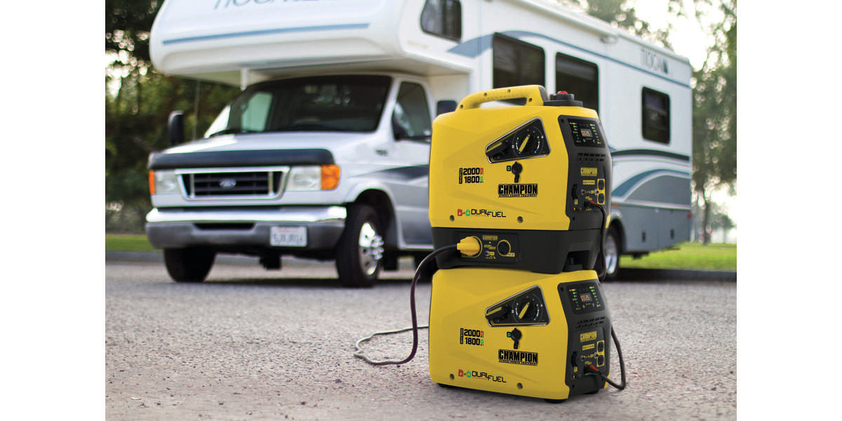 Champion 2000 Watt LPG Dual Fuel Inverter Generator