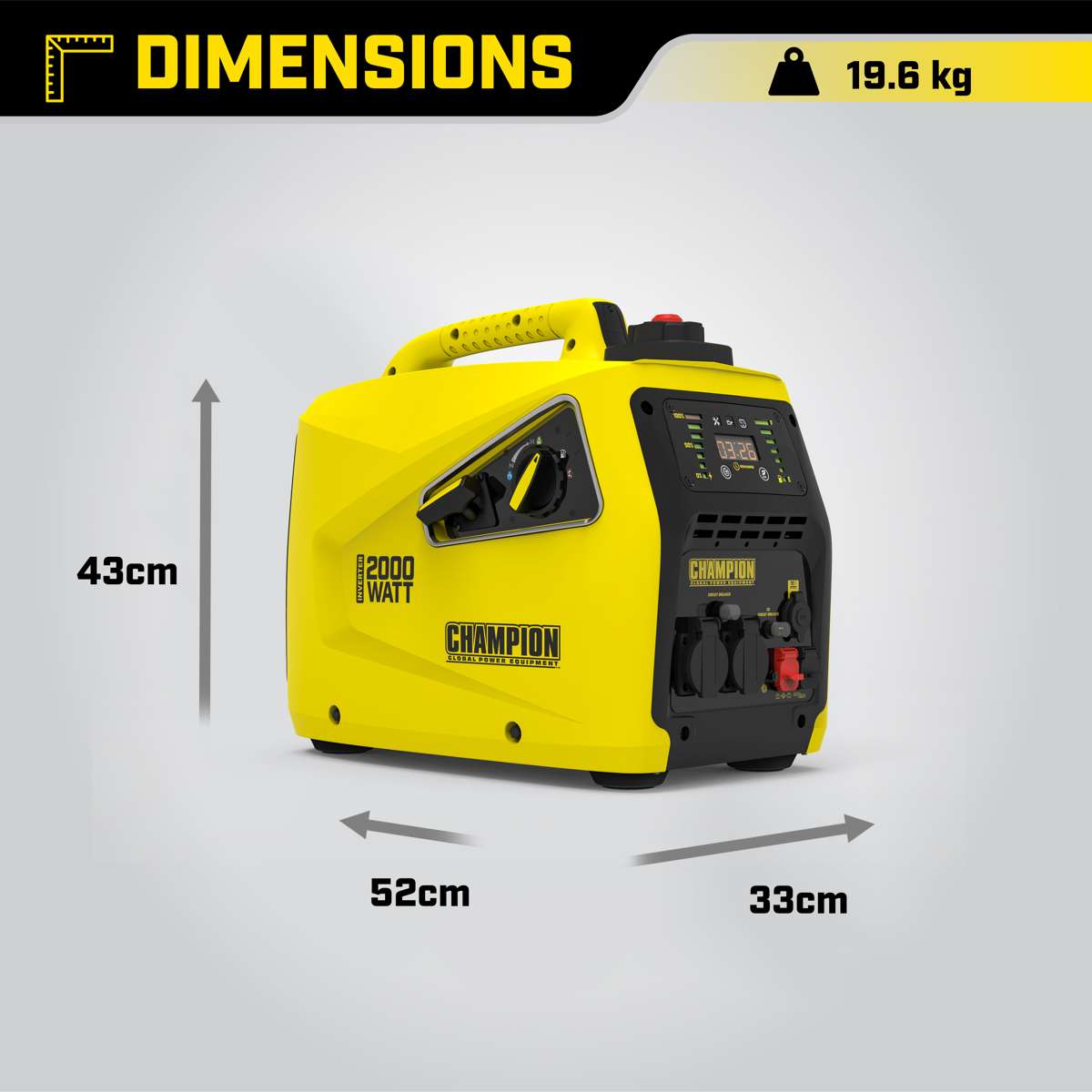 Champion 2000 Watt Inverter Petrol Generator