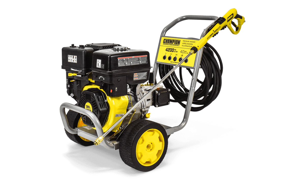 Champion Petrol Pressure Washer 289 Bar (4200 PSI) 15.1 LPM