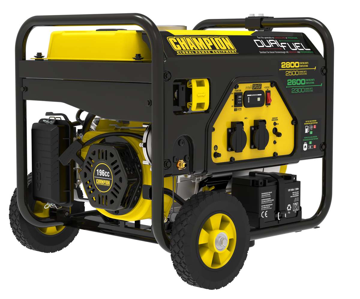 Champion 2800 Watt LPG Dual Fuel Generator
