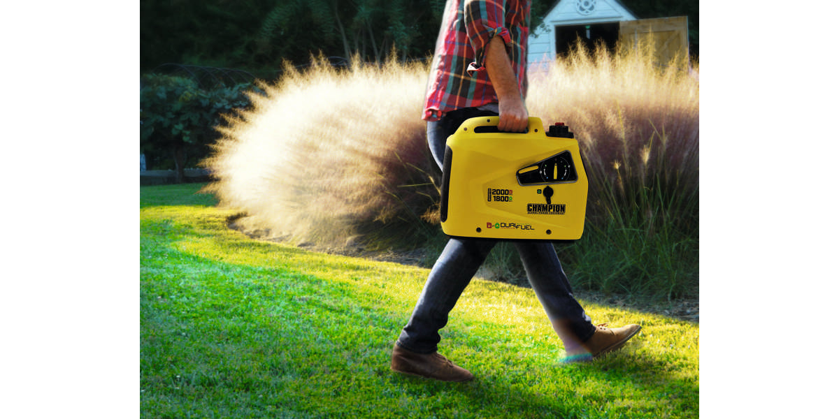 Champion 2000 Watt LPG Dual Fuel Inverter Generator