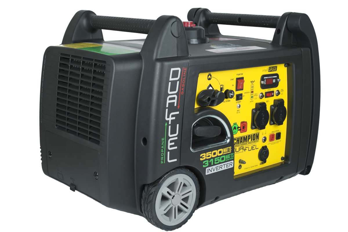 Champion 3500 Watt LPG Dual Fuel Inverter Generator