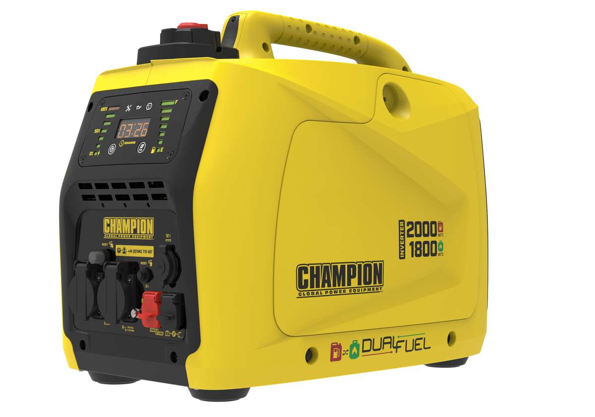 Champion 2000 Watt LPG Dual Fuel Inverter Generator